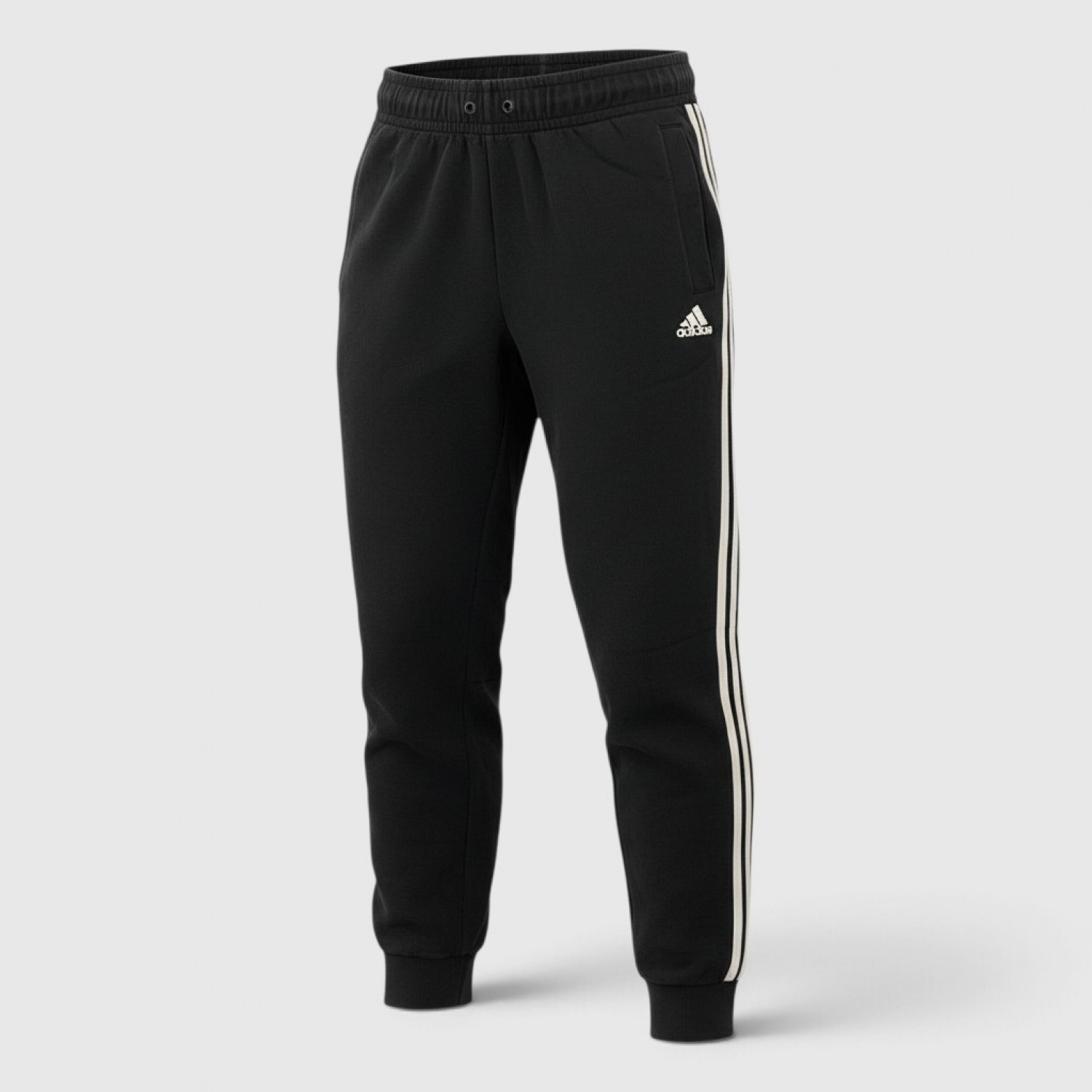 Adidas 3-Stripes Γυναικεία Φόρμα Μαύρη / Pre Owned